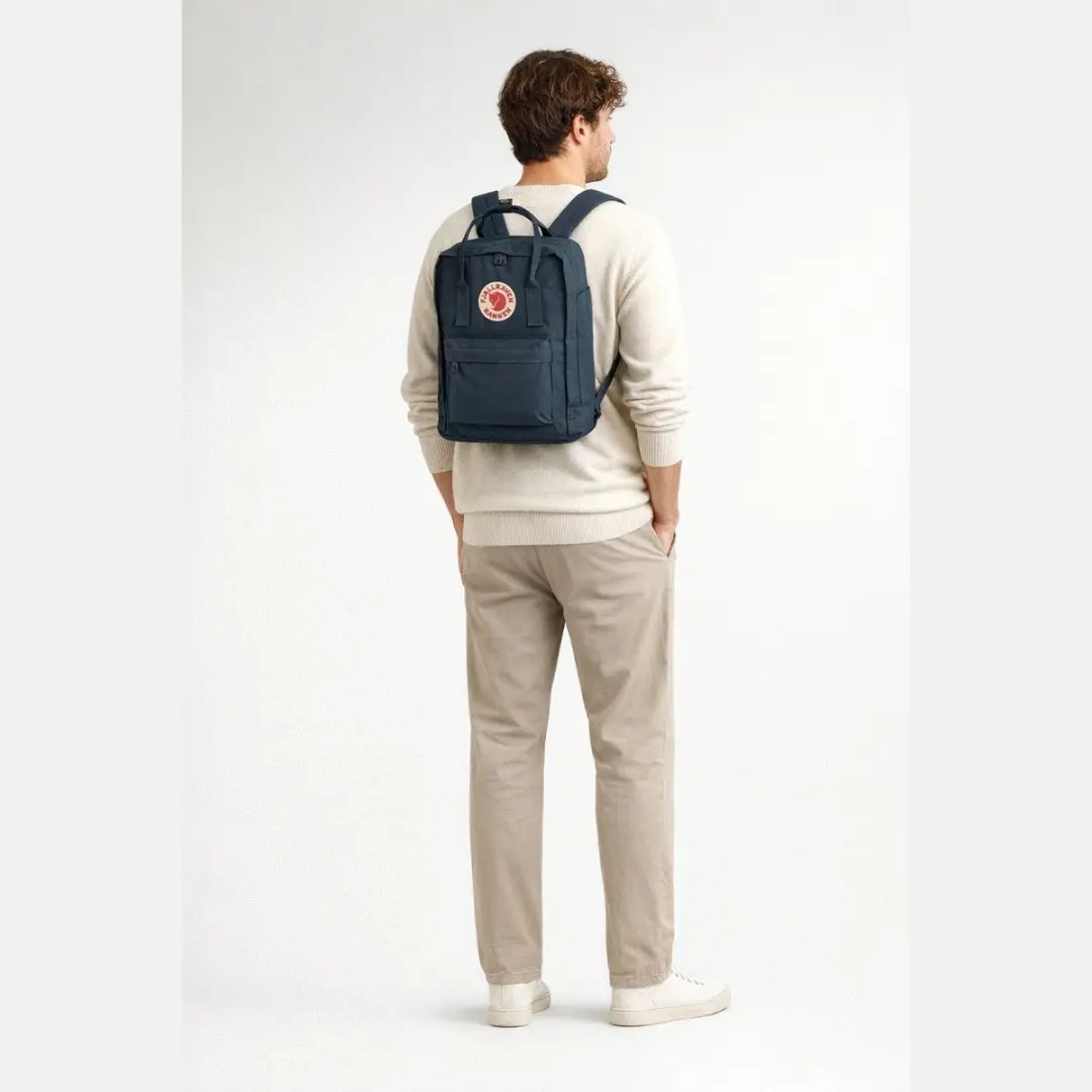 Fjällräven Kånken Laptoprugzak 18L - Navy - afbeelding 6 van 6