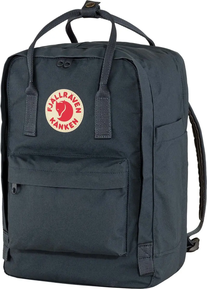 Fjällräven Kånken Laptoprugzak 18L - Navy - afbeelding 3 van 6