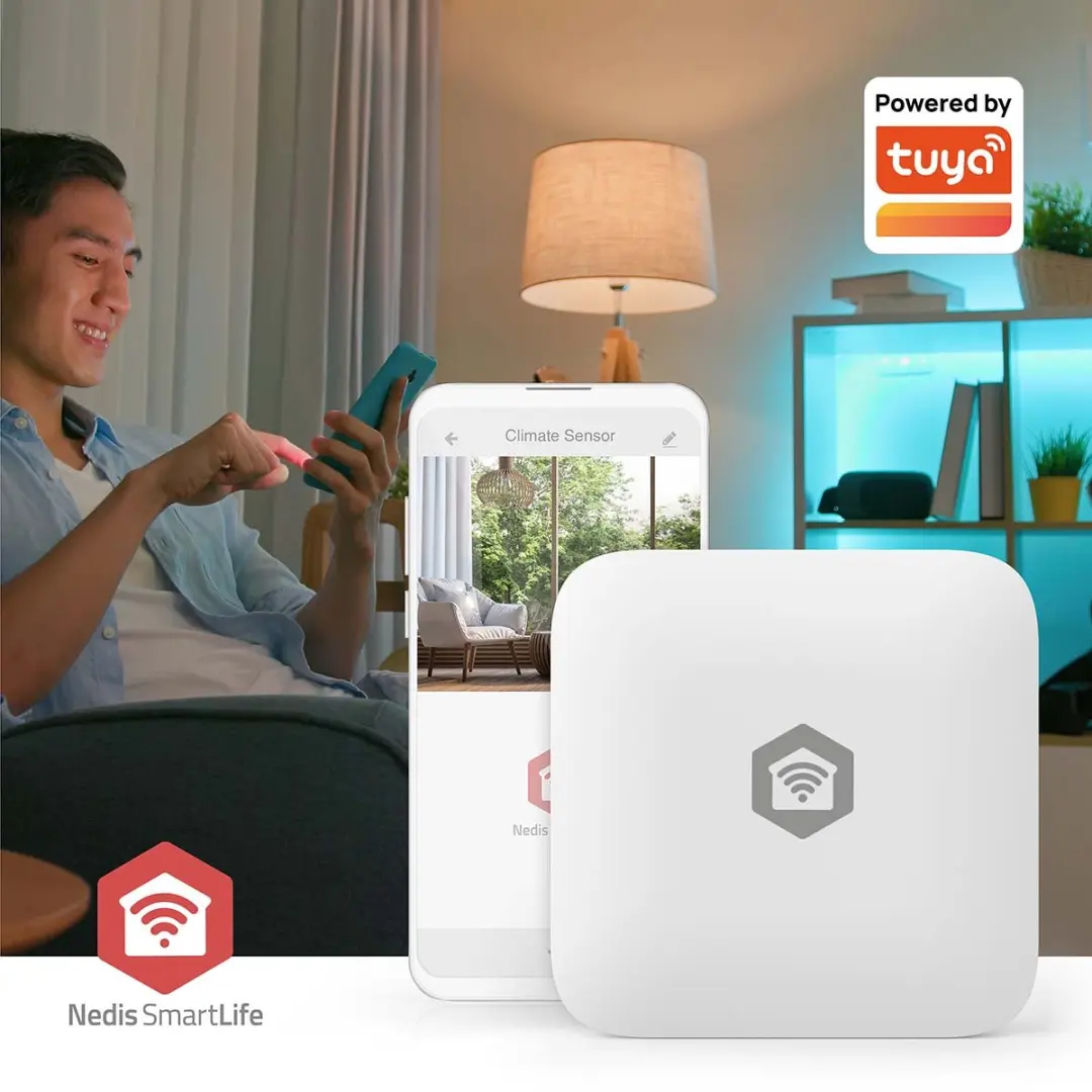 Nedis SmartLife ZBSC11WT Klimaatsensor - Wit - afbeelding 3 van 6