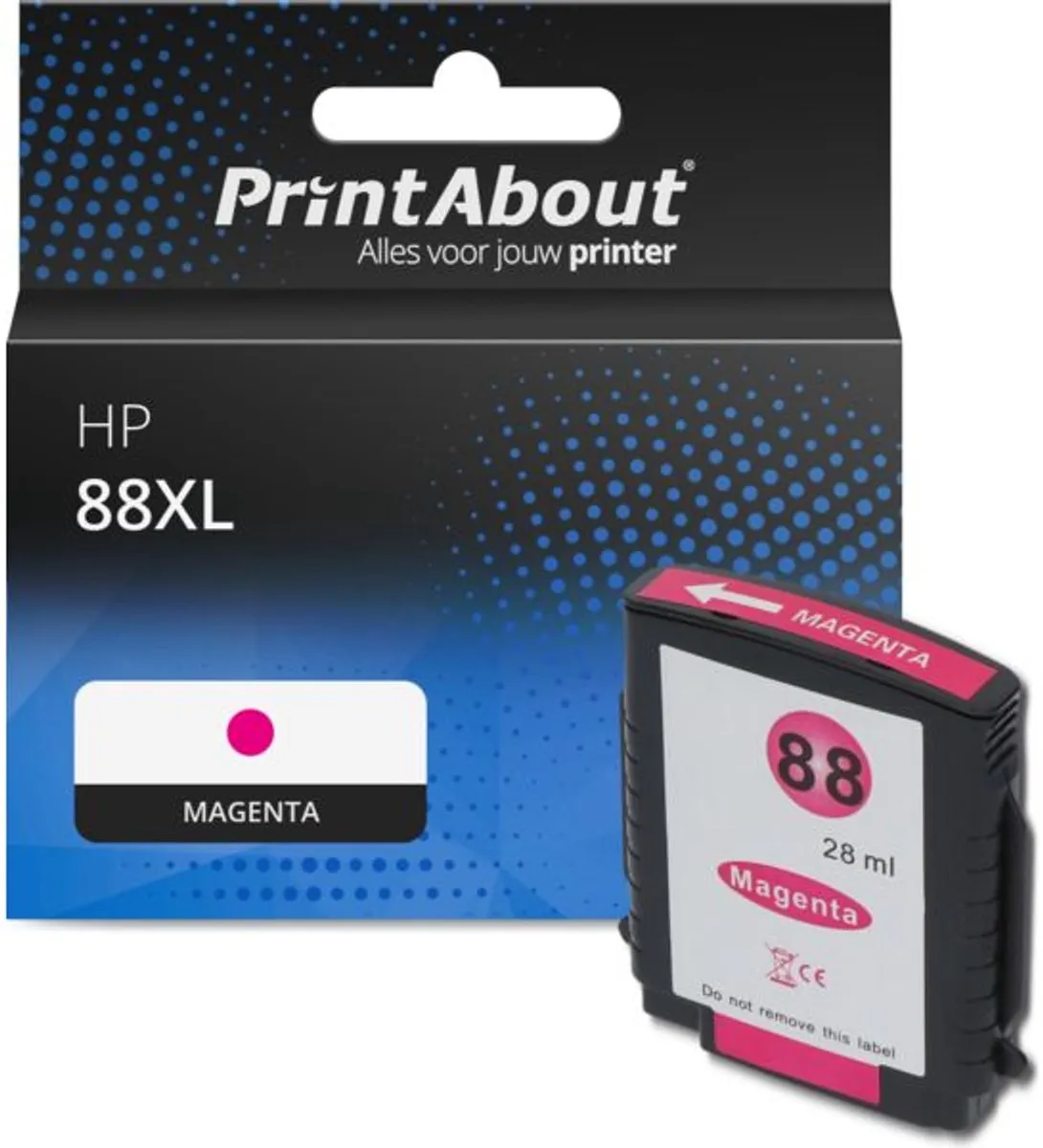 PrintAbout Inktcartridge C9392AE Magenta
