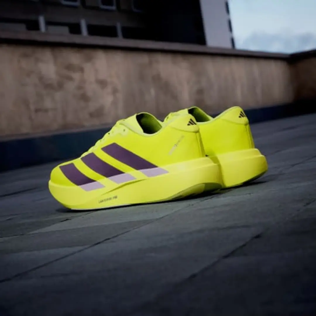 Adidas Adizero Evo SL Wove Hardloopschoenen - Geel - afbeelding 5 van 6