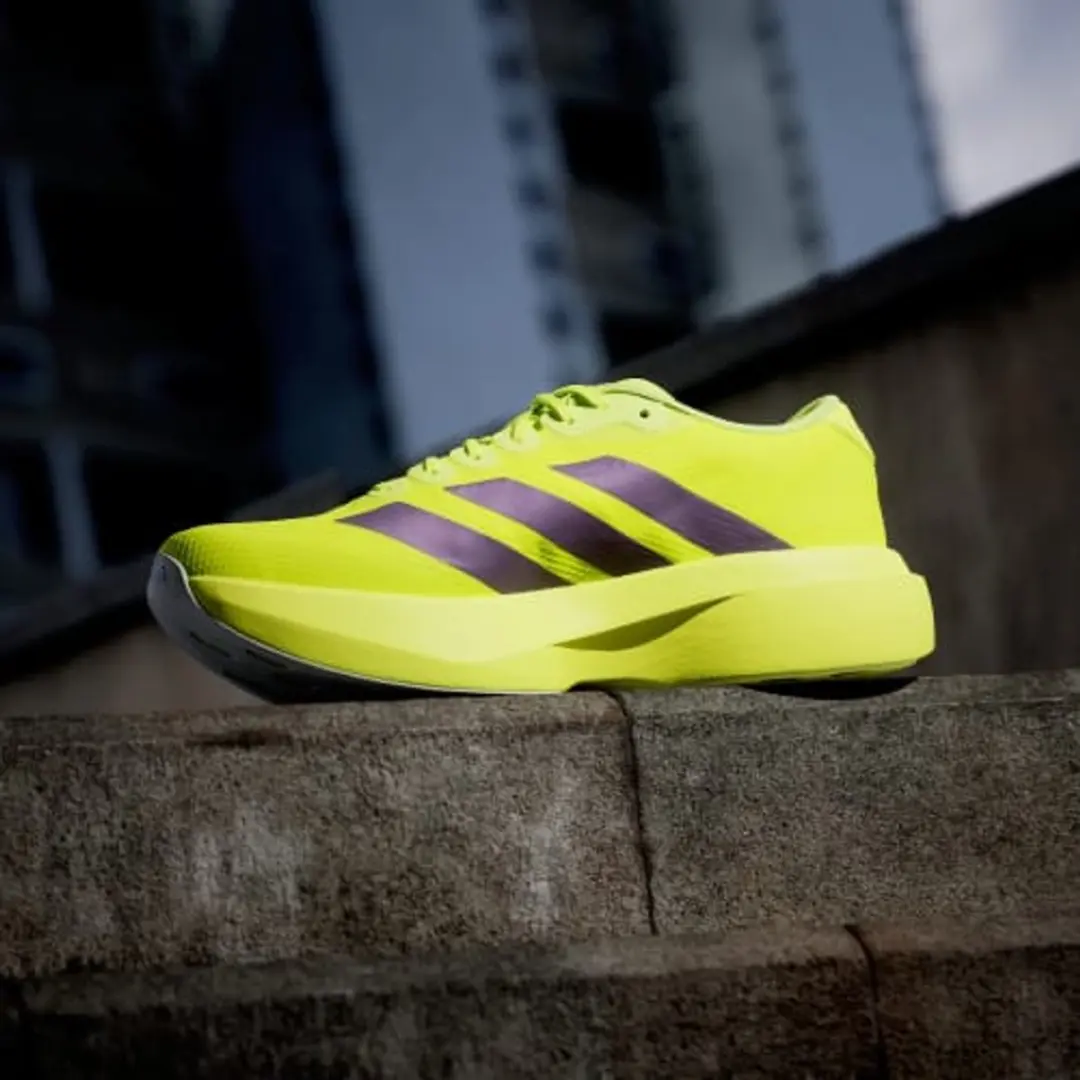 Adidas Adizero Evo SL Wove Hardloopschoenen - Geel - afbeelding 6 van 6