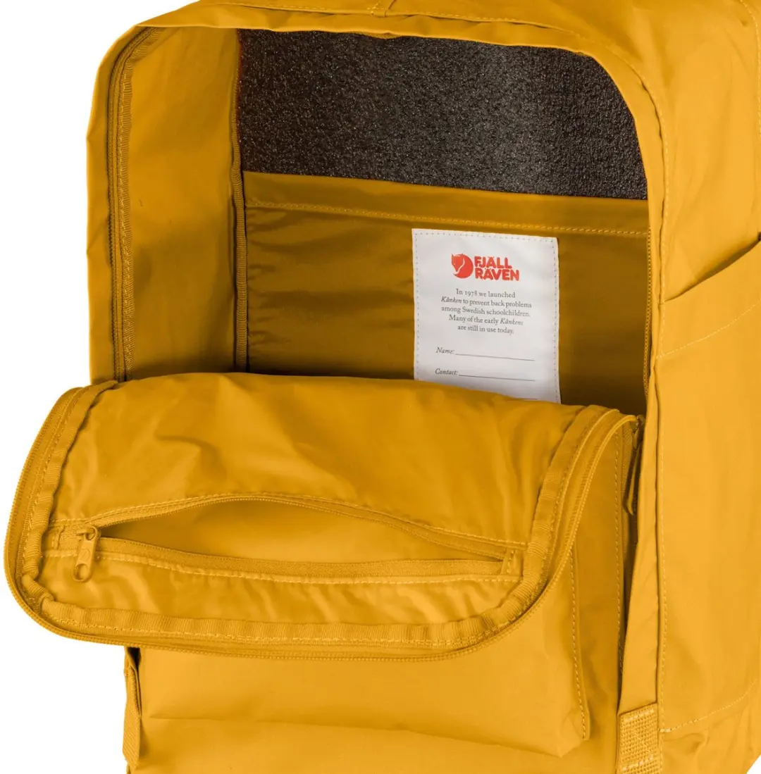 Fjällräven Kånken Laptop 17" Rugzak 20L - Geel - afbeelding 2 van 6