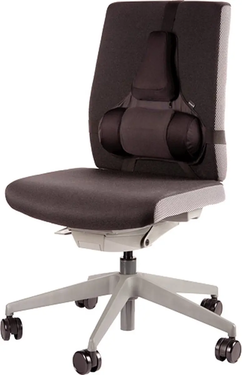 Fellowes Professional Series Rugsteun - Zwart - afbeelding 6 van 6