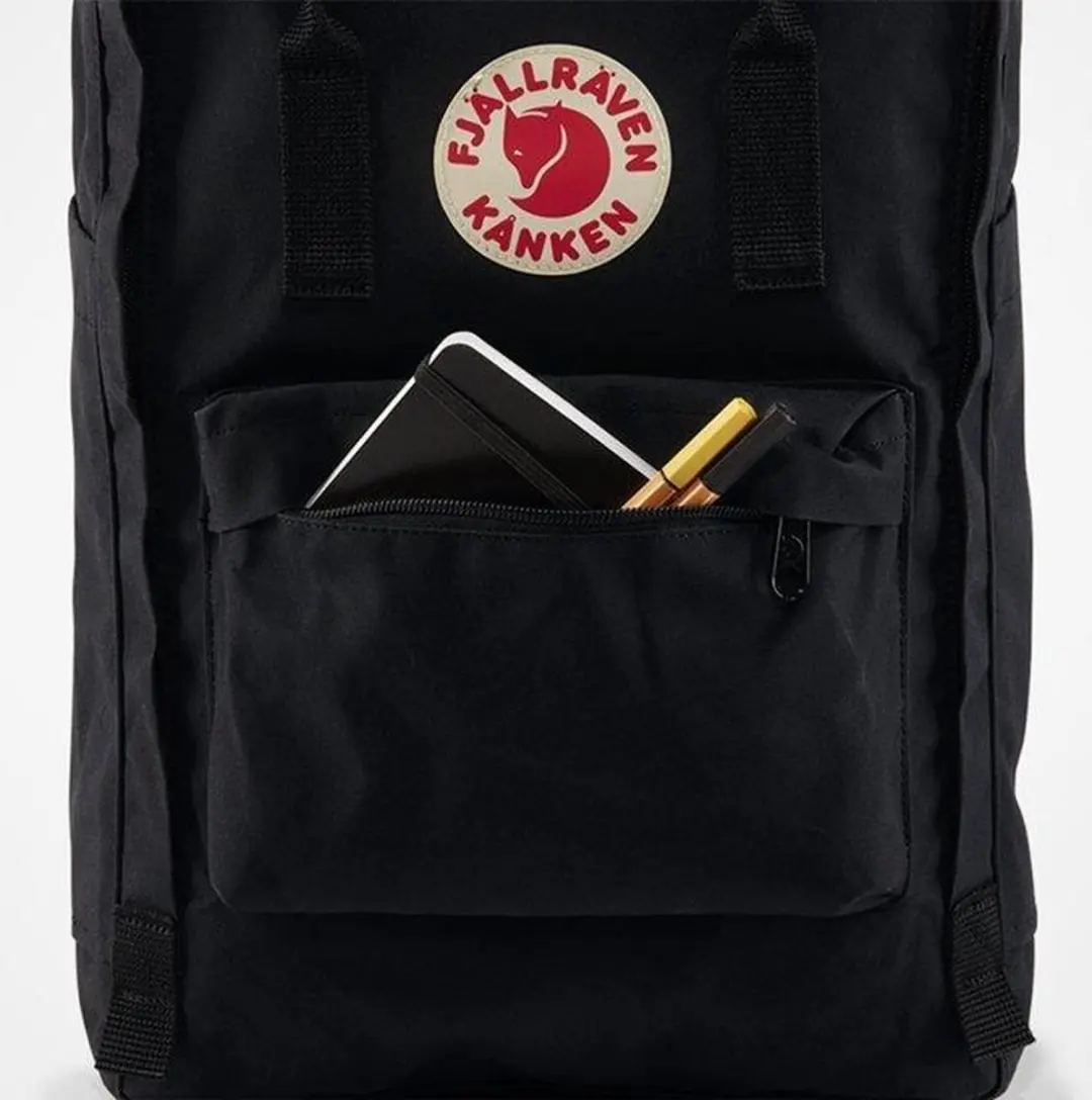 Fjällräven Kånken Laptoprugzak 18L - 15" - Zwart - afbeelding 4 van 6