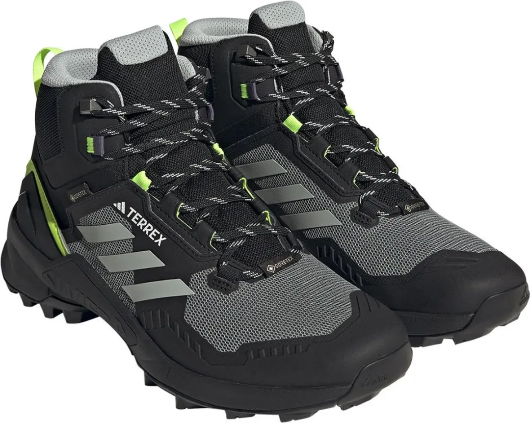 Adidas Terrex Swift R3 Gore-Tex Wandelschoenen - Zwart/Grijs - afbeelding 3 van 5