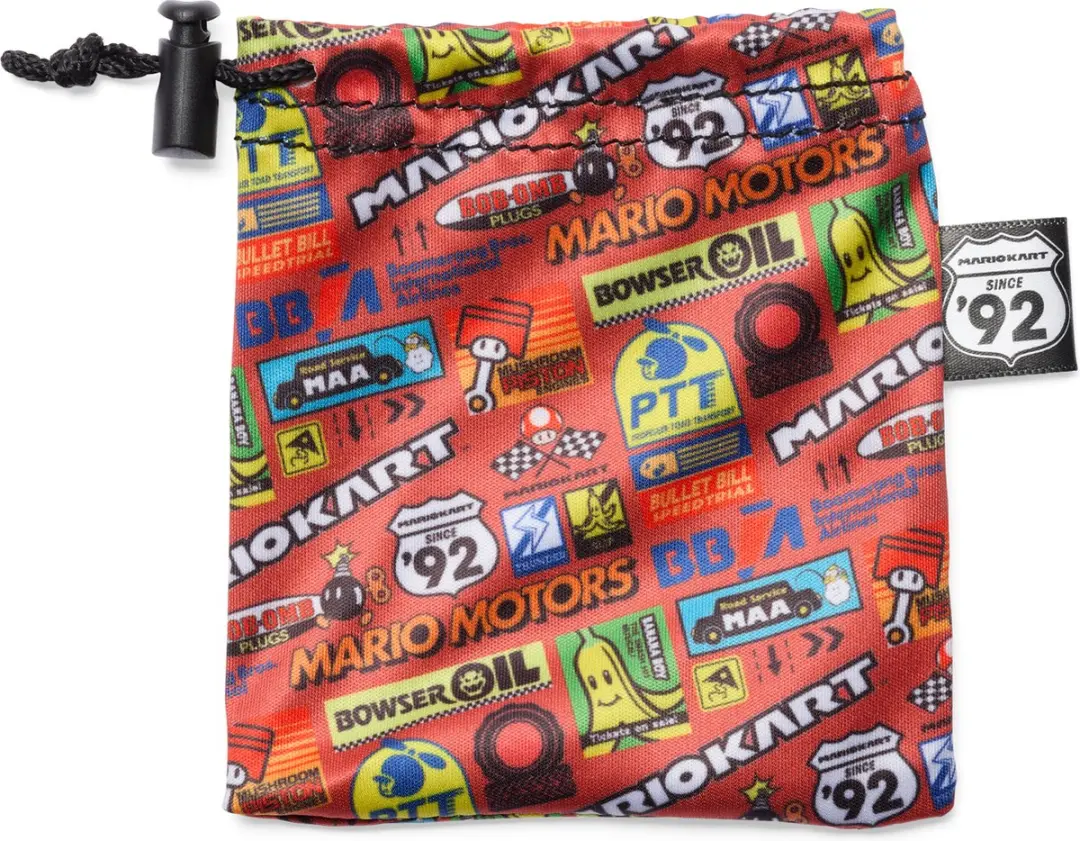 PowerA Mario Kart Motors Oordopjes - Zwart/Rood - afbeelding 5 van 6