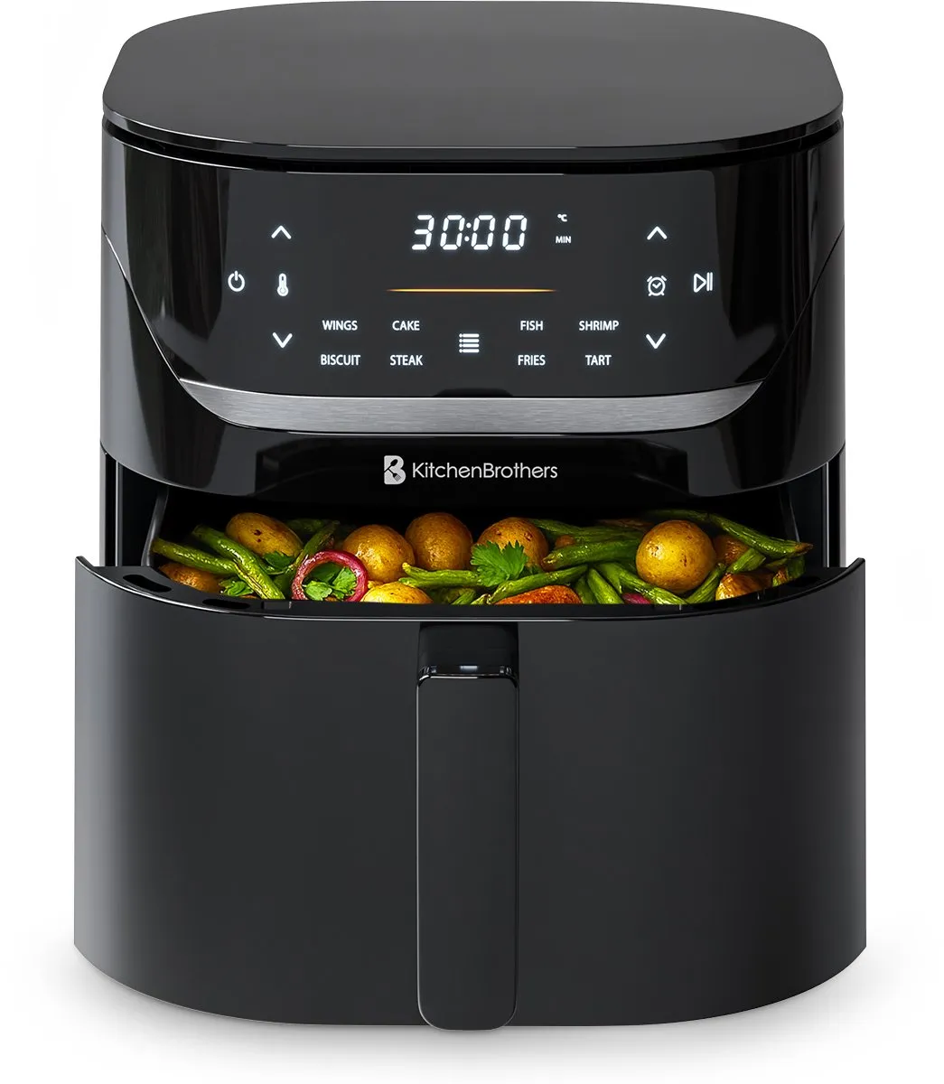 KitchenBrothers Airfryer XL 1500W 5L