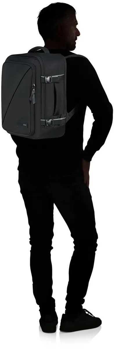 American Tourister Take2Cabin Rugzak 26,5L - Zwart - afbeelding 3 van 6