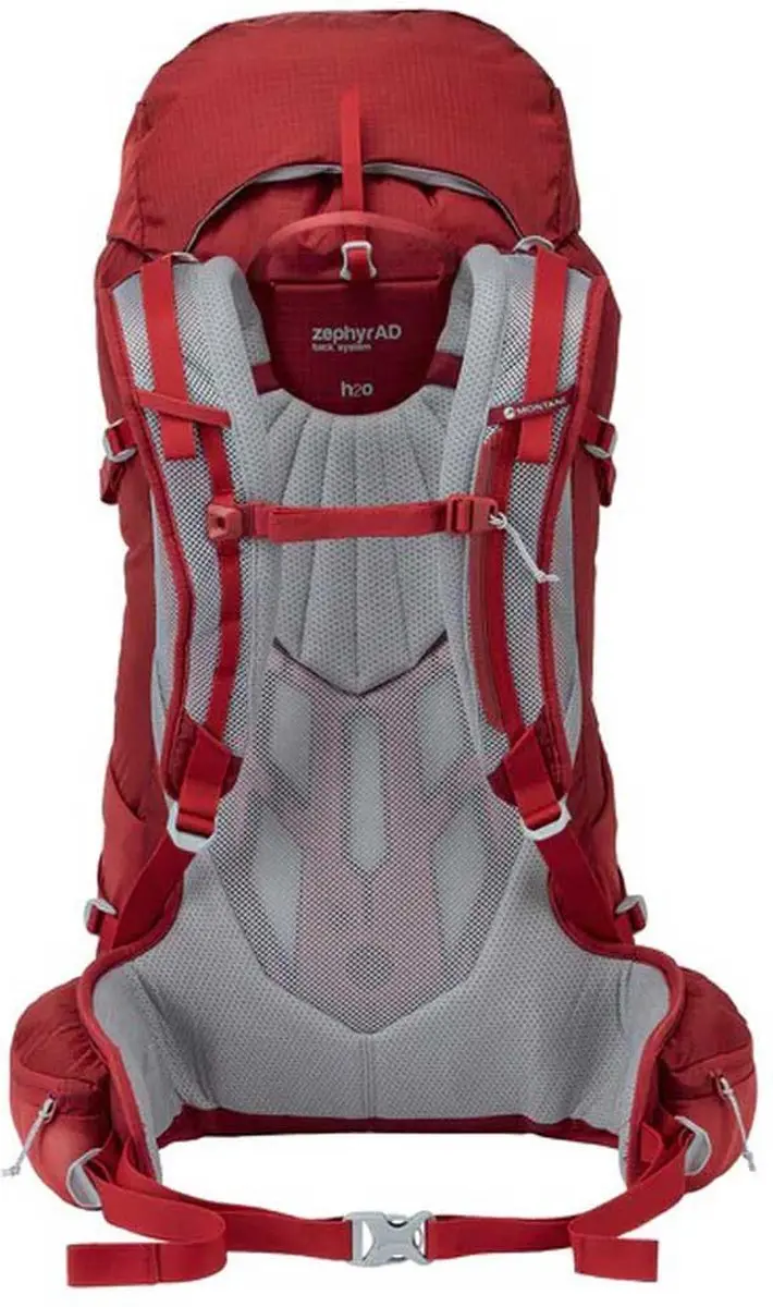 Montane Azote Rugzak 32L - Acer Red - afbeelding 2 van 6