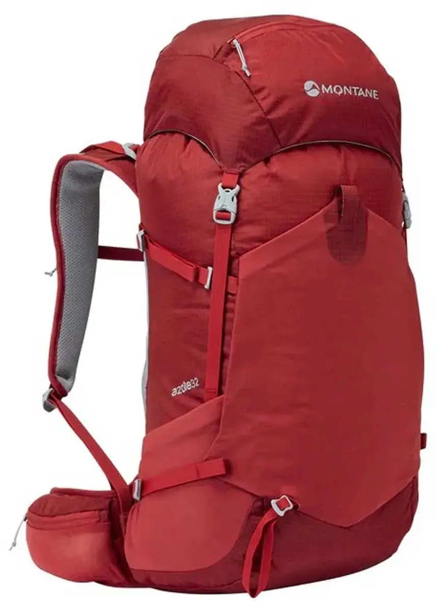 Montane Azote Rugzak 32L - Acer Red - afbeelding 6 van 6
