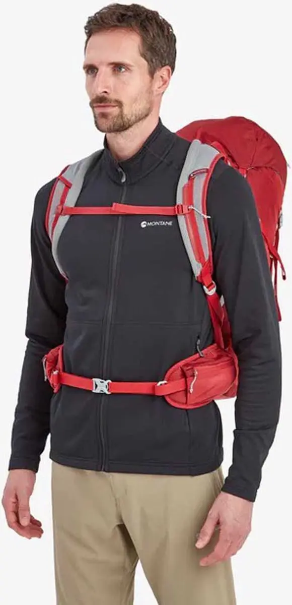 Montane Azote Rugzak 32L - Acer Red - afbeelding 4 van 6