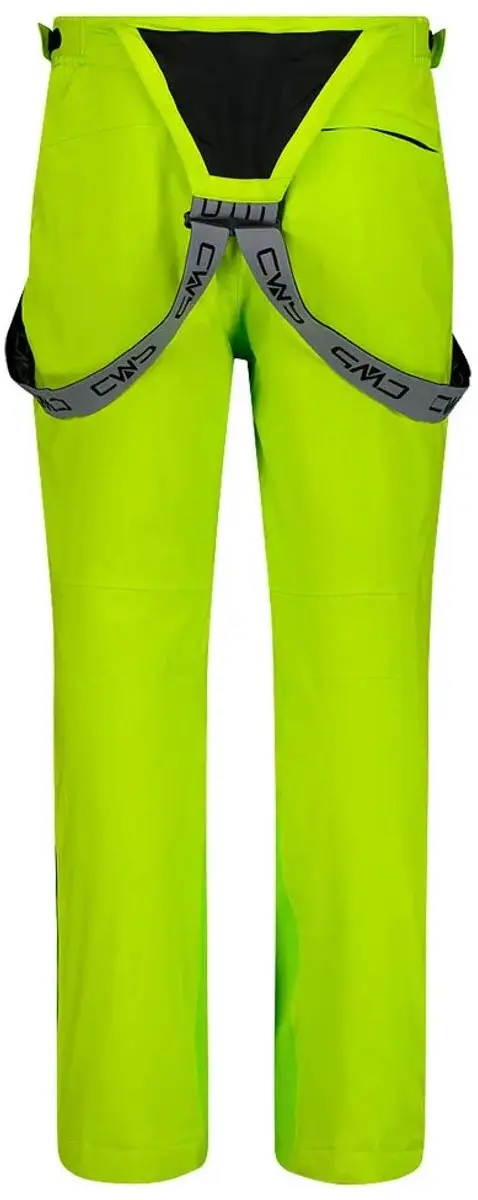 CMP Stretch Ski Pant 3W17397N-E112 - Limoengroen - afbeelding 2 van 6