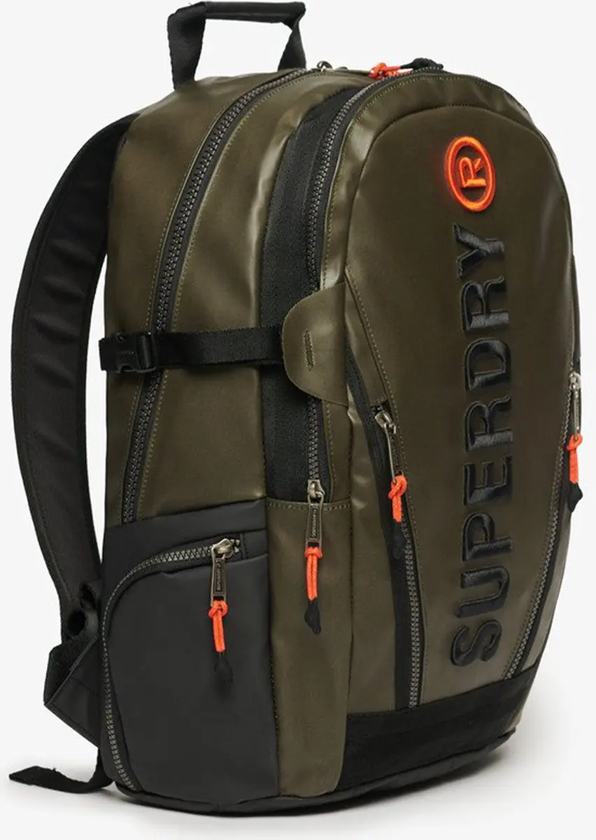 Superdry Tarp Rugzak - 23L - 15.6" - Groen - afbeelding 2 van 6
