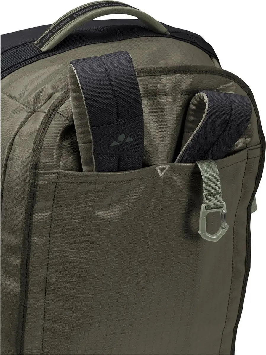 Vaude CityDuffel 35 Reistas - 35L - Khaki - afbeelding 4 van 6
