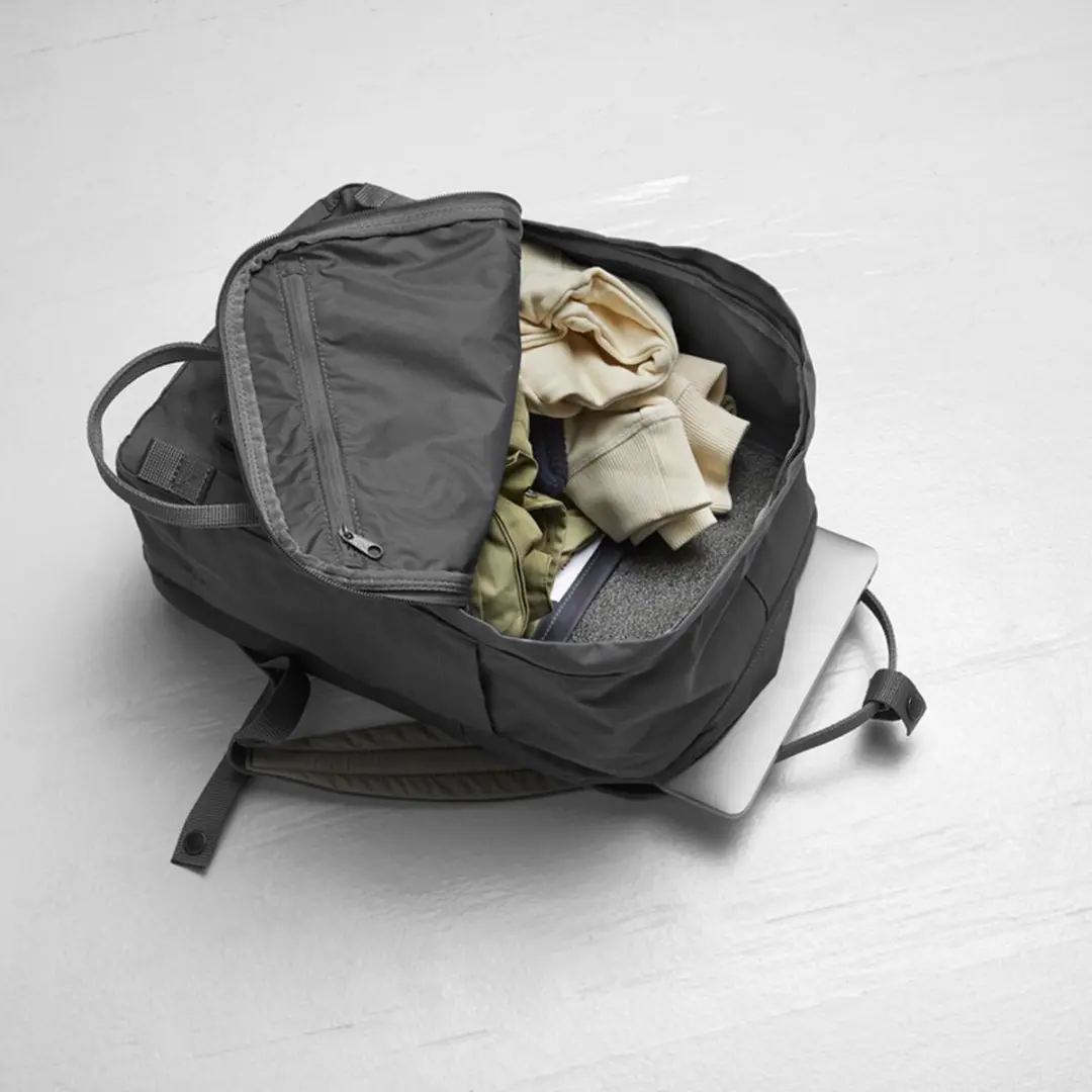 Fjällräven Kånken Laptoprugzak 18L - Graphite - afbeelding 4 van 6