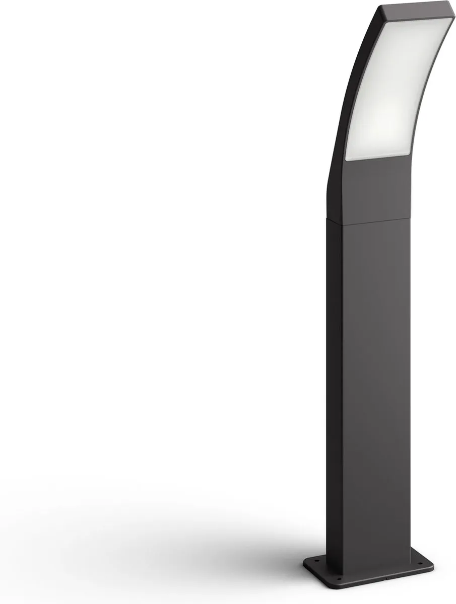 Philips Splay Pedestal Antraciet 12W Warm Wit