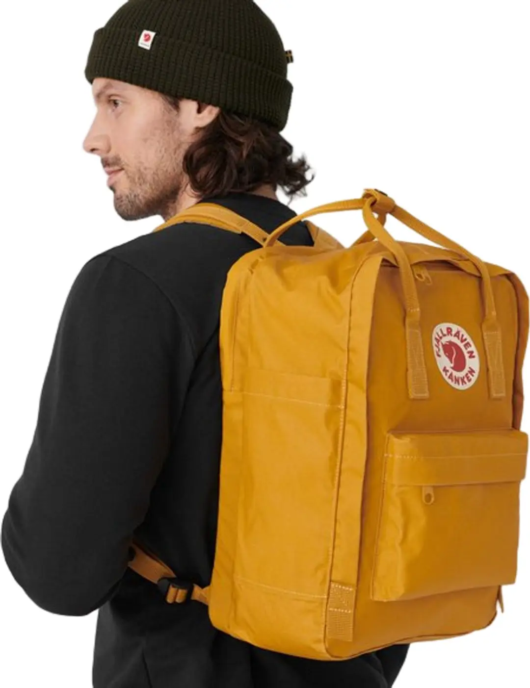 Fjällräven Kånken Laptop 15" Rugzak 18L - Geel - afbeelding 5 van 6