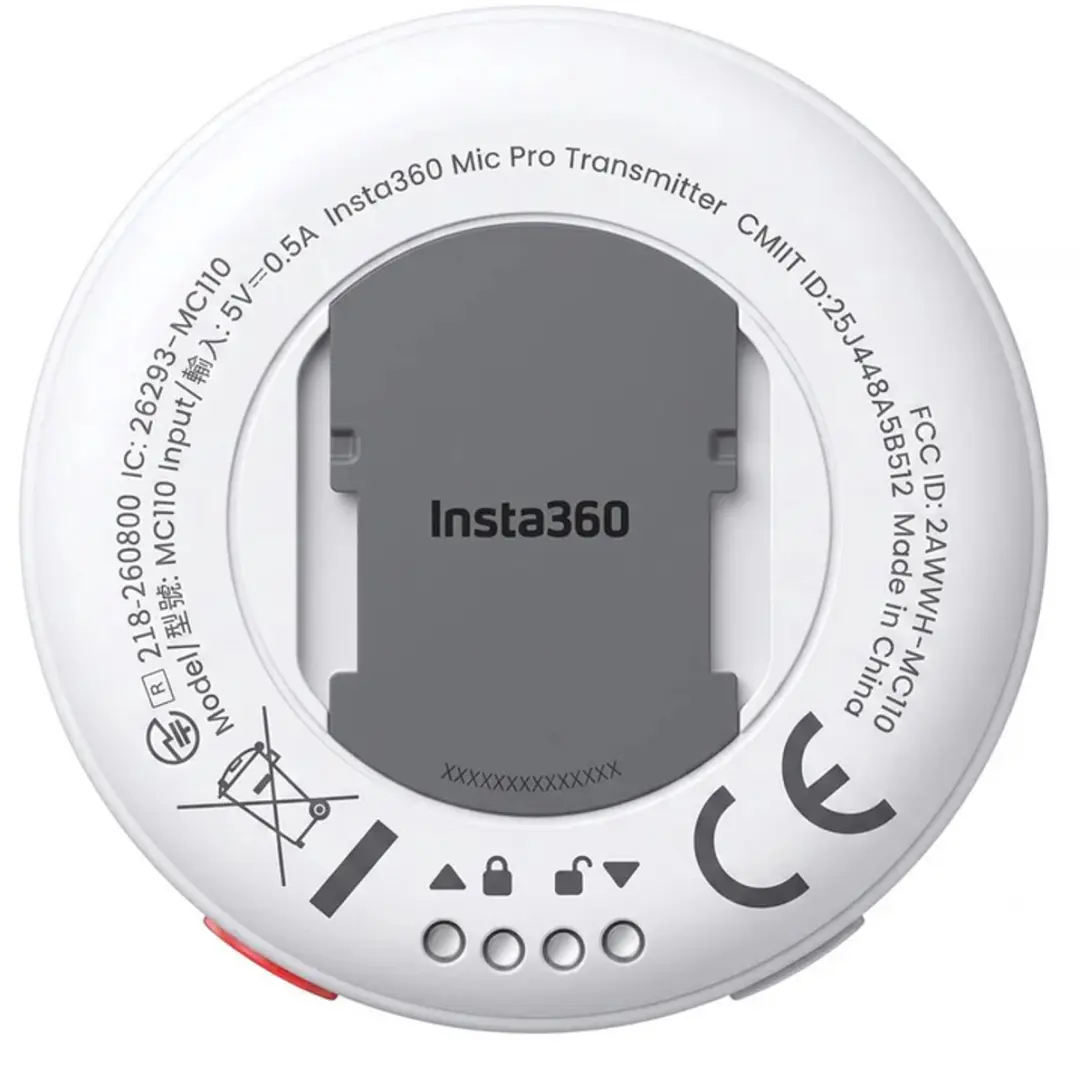 Insta360 Mic Pro Transmitter - Wit - afbeelding 3 van 3