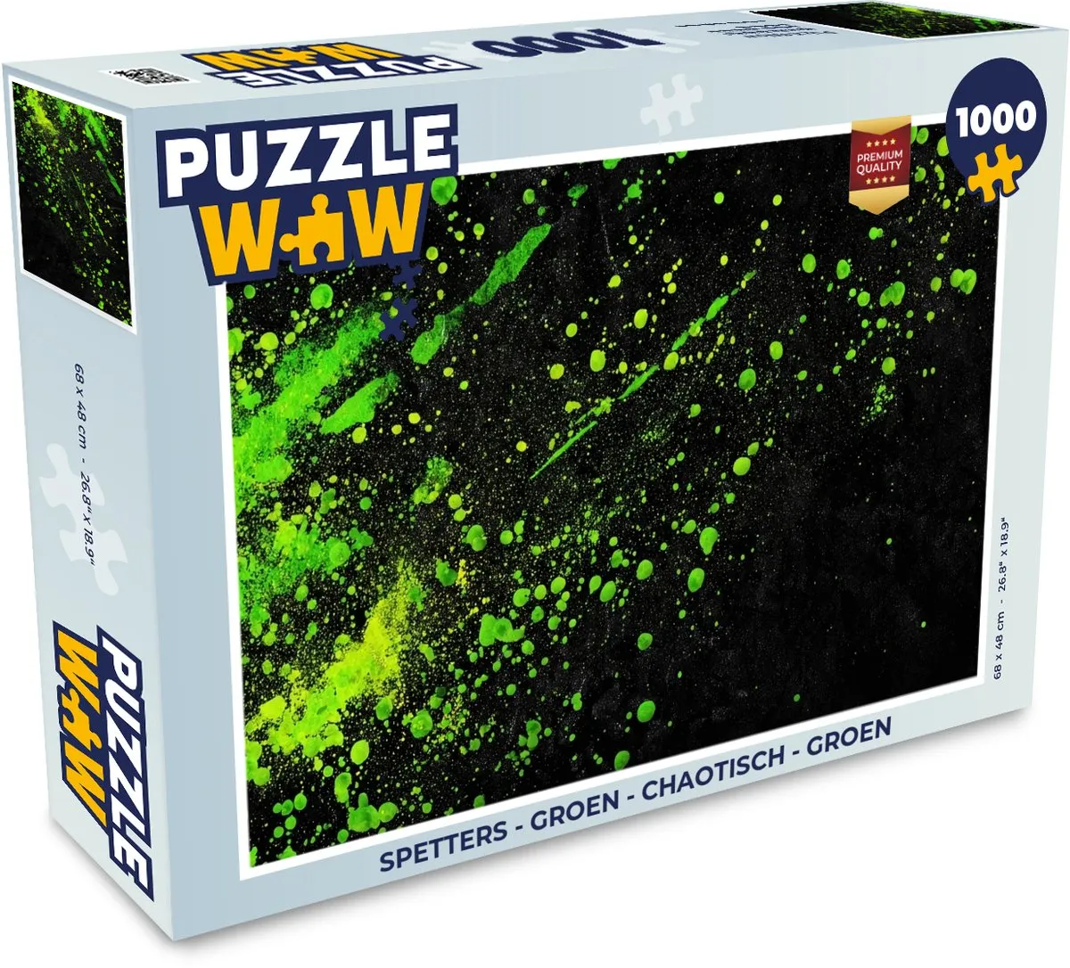 PuzzleWow Spetters Legpuzzel 1000 Stuks