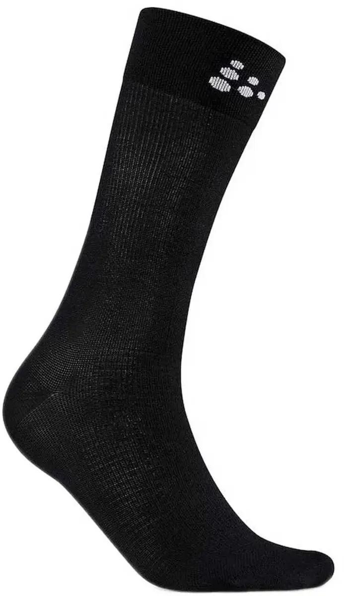 Craft Core Endure Bike Sokken 37-39 - Zwart/Wit - afbeelding 3 van 3