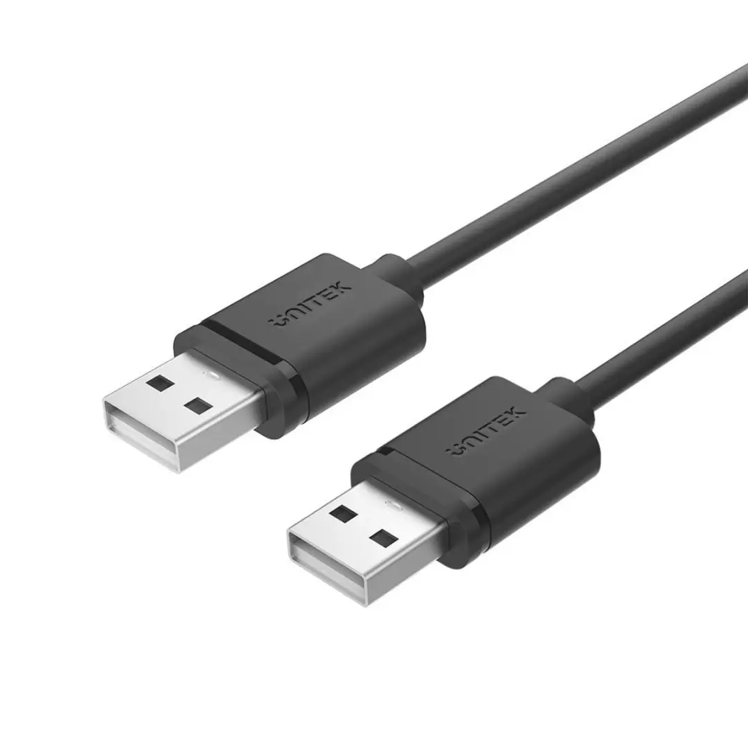 Unitek Y-C442GBK USB 2.0 AM-AM Kabel 1.5m