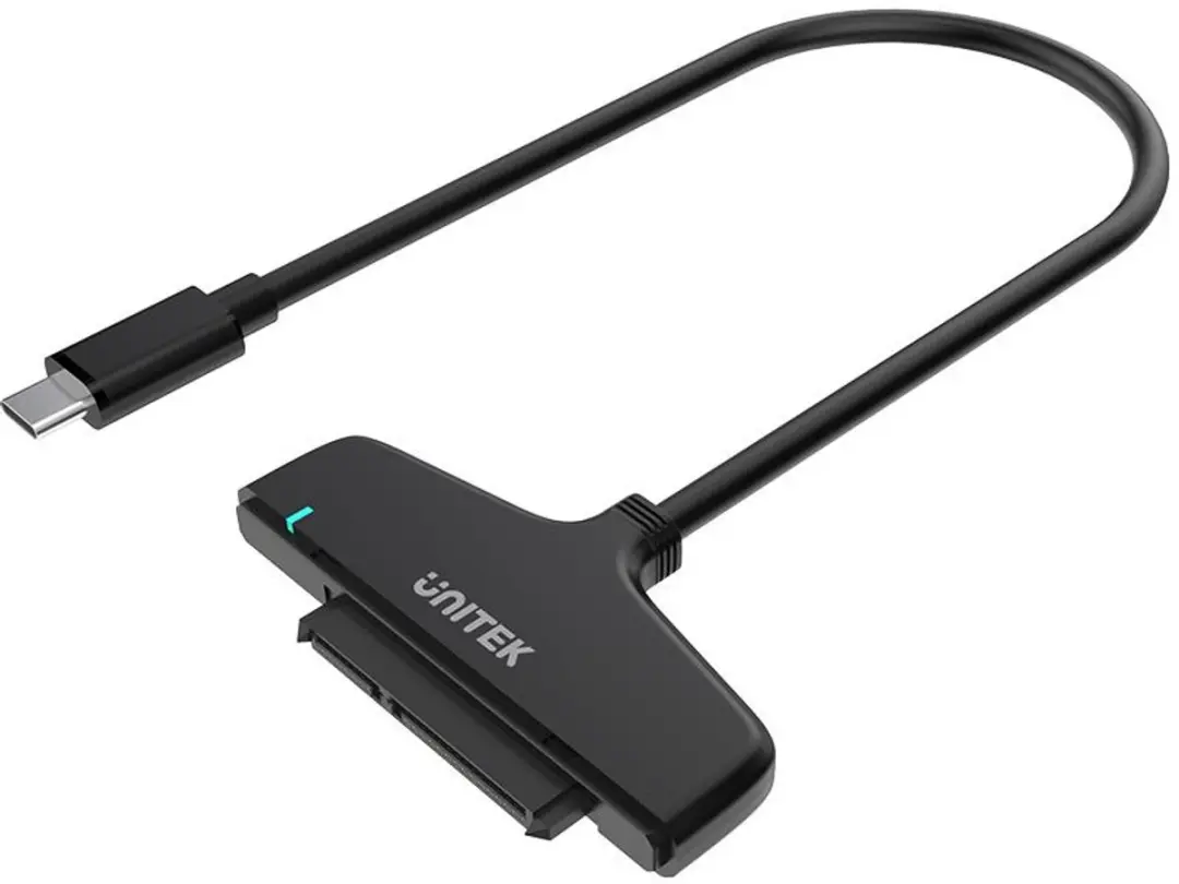 Unitek Y-1096A USB-C naar SATA Adapter - Zwart - afbeelding 5 van 6
