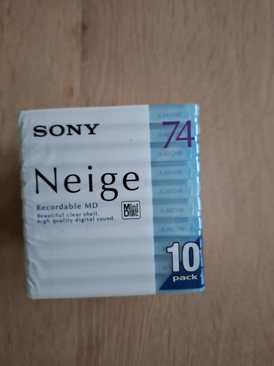Sony 10 x MiniDisc 10MDW74NED