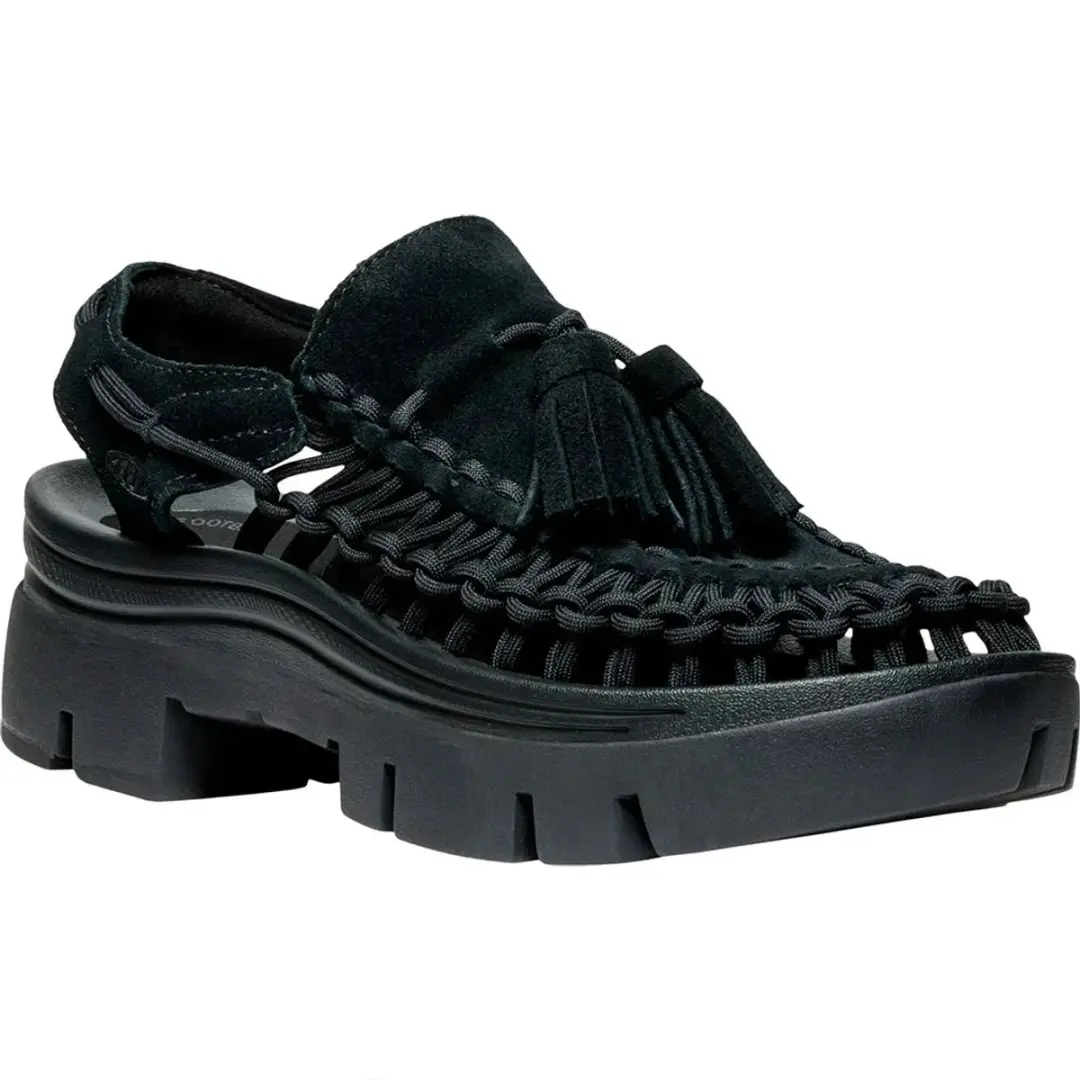 Keen Uneek Tasse Sandalen Zwart EU 42 Vrouw