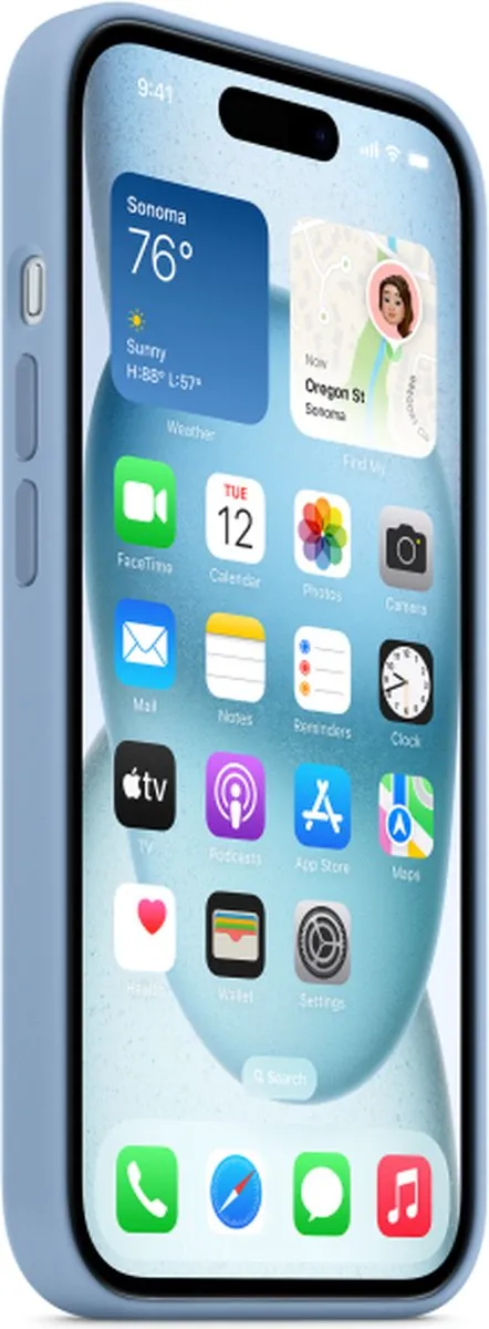 Apple iPhone 15 Plus Siliconenhoesje MT193ZM/A - Winter Blue