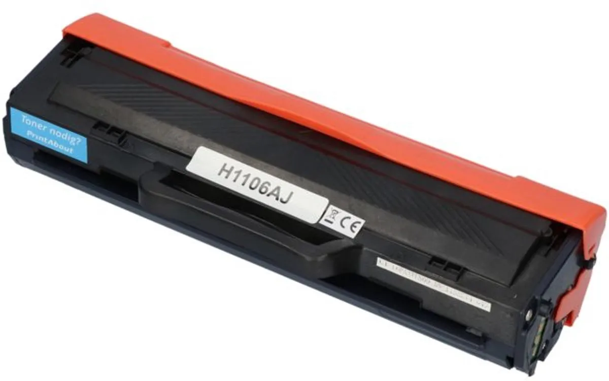 PrintAbout Huismerk HP 106X Toner Zwart W1106X-PA - 2.000 pagina's