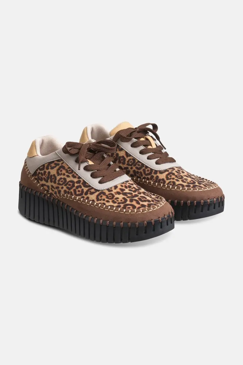Tulip sneaker met luipaardprint TULIP4501