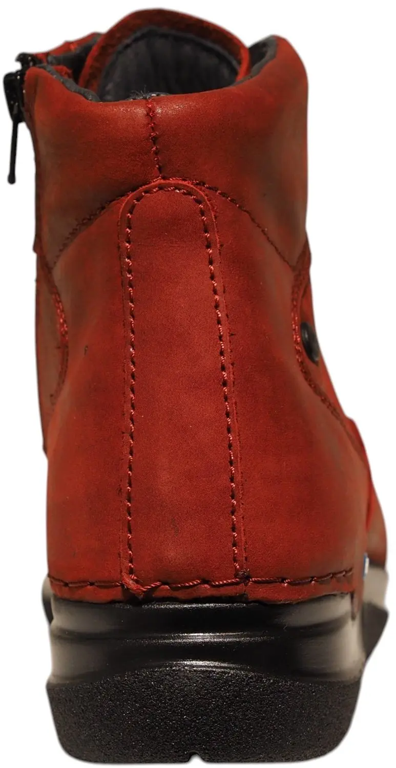 Wolky Whynot HV Veterschoenen 06616 - Rood - afbeelding 4 van 6