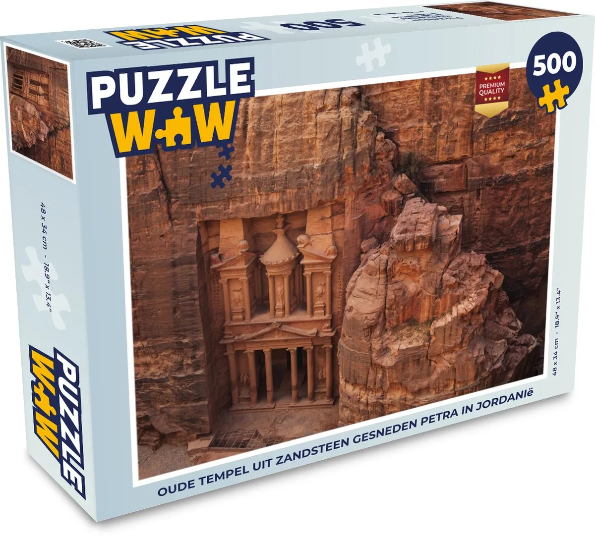 PuzzleWow Petra Zandsteen Legpuzzel 500 Stuks