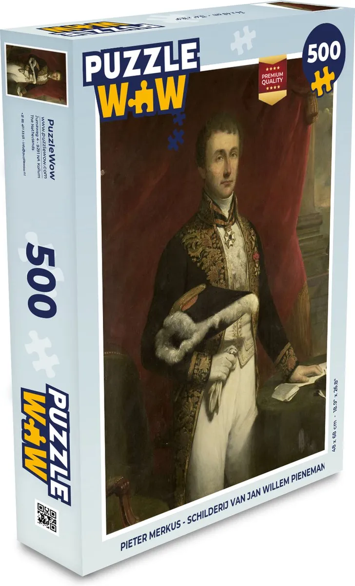 PuzzleWow Pieter Merkus Legpuzzel 500 Stuks