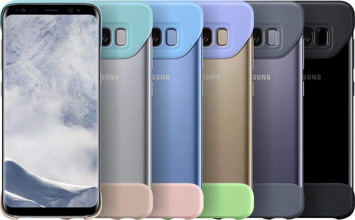Samsung Galaxy S8 2-Piece Cover - Blauw