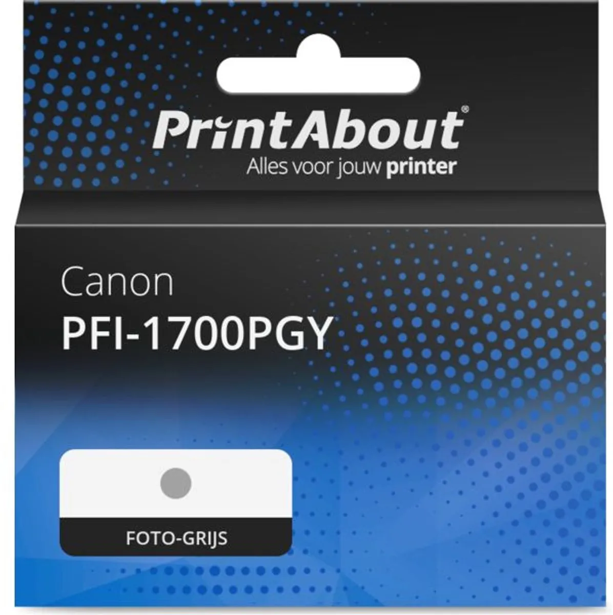 PrintAbout Canon PFI-1700PGY Inktcartridge Foto-grijs 700ml