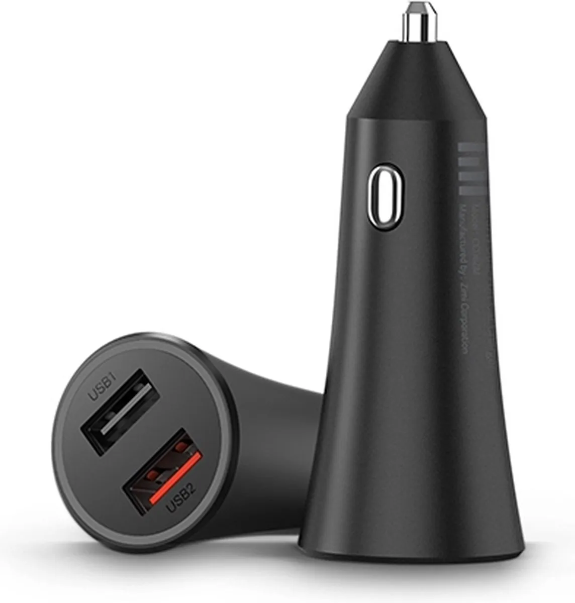 Xiaomi Mi Auto Lader CC06ZM - 2x USB - 37W - Zwart