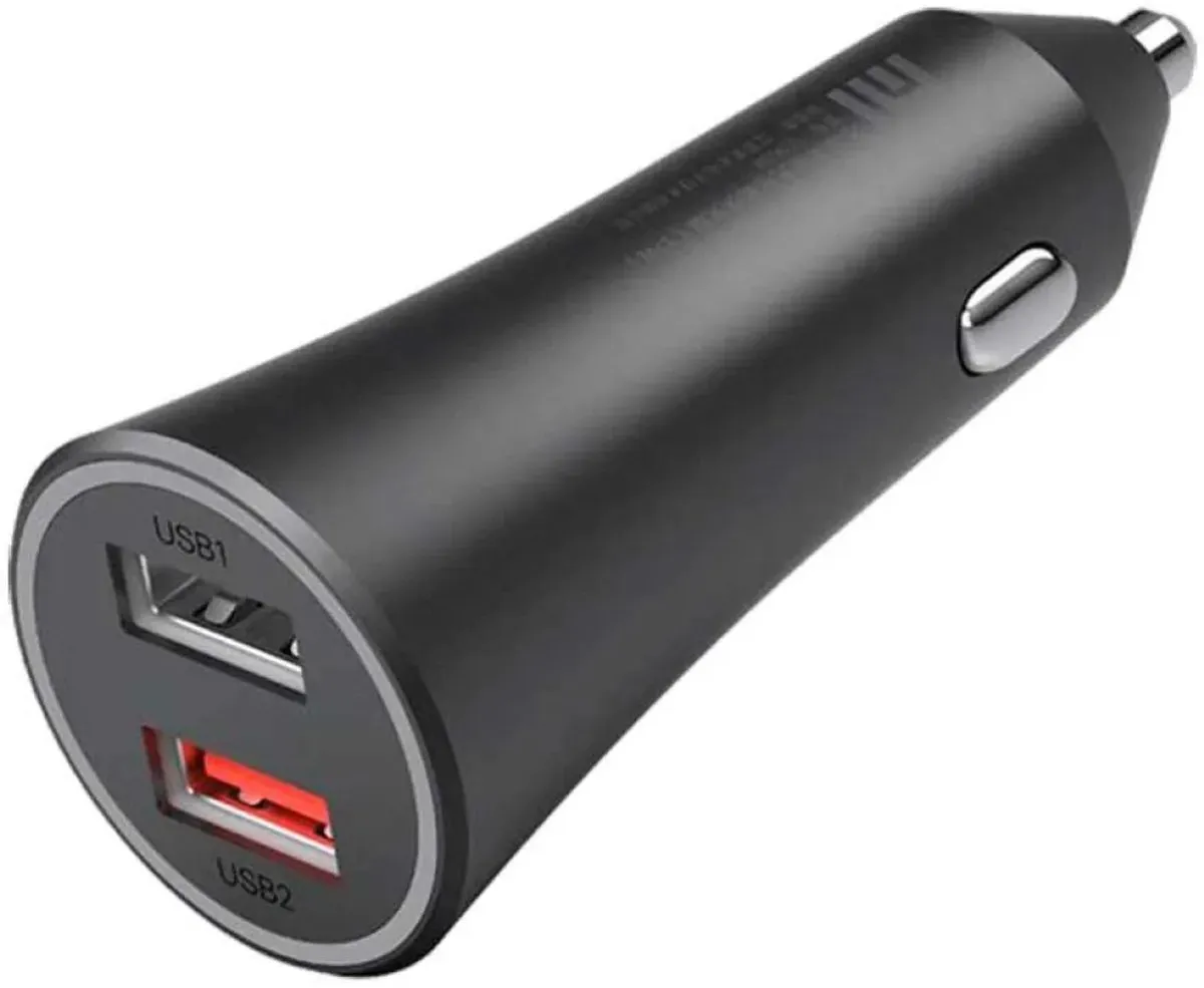 Xiaomi Mi Auto Lader CC06ZM - 2x USB - 37W - Zwart