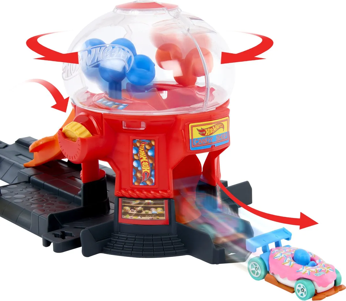 Hot Wheels Snoepautomaat JBM62 - Multicolor