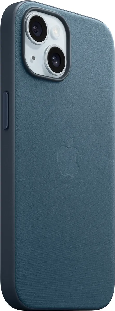 Apple FineWoven Hoesje iPhone 15 - Pacific Blue - MT3G3ZM/A