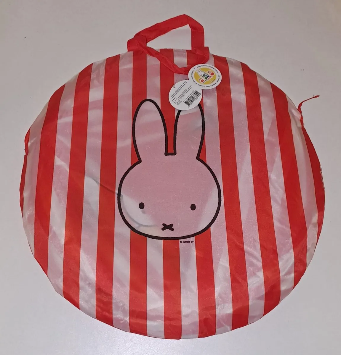 Nijntje Kruiptunnel - Ø46cm x 180cm - Wit/Oranje
