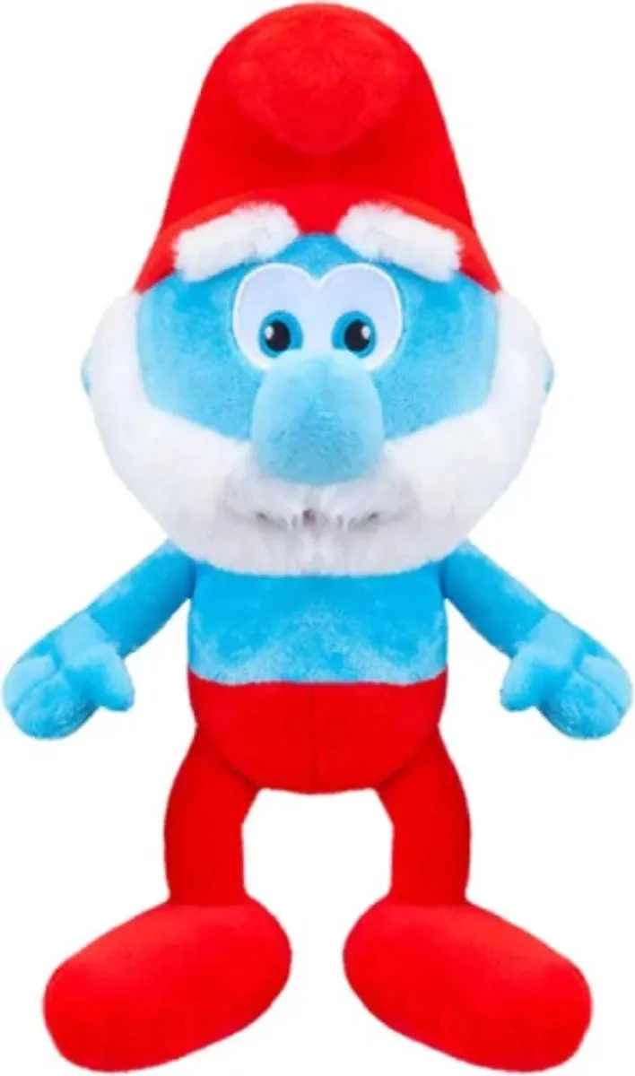 De Smurfen Grote Smurf Knuffel Pluche 26cm