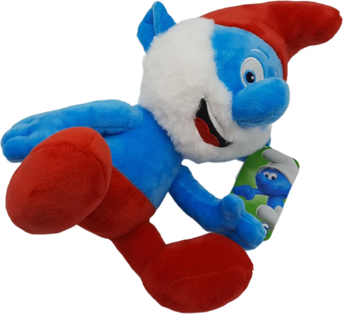 De Smurfen Grote Smurf Knuffel Pluche 26cm