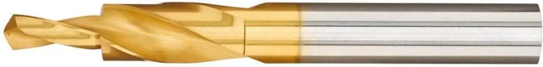 Korte trapboor HSS M 8 DL 180G. TiN Gühring