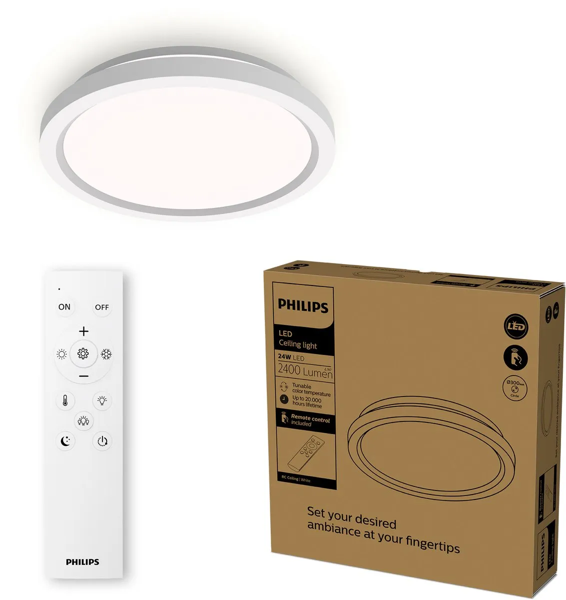 Philips LED All-In-One Plafondlamp 24W