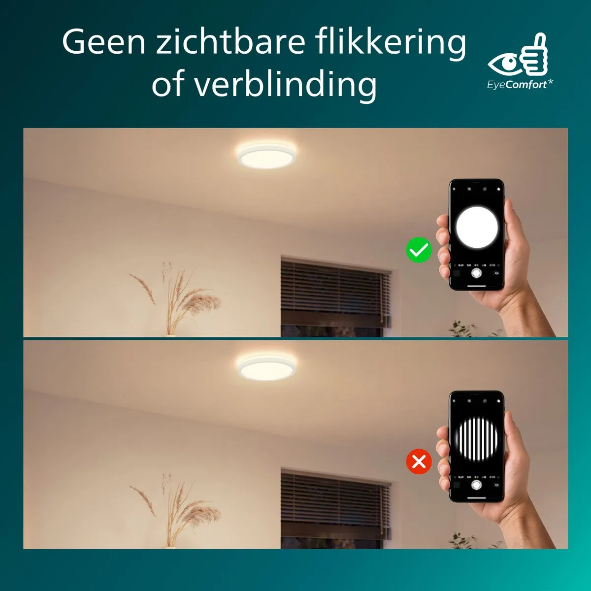 Philips LED All-In-One Plafondlamp 24W - Wit - 30cm