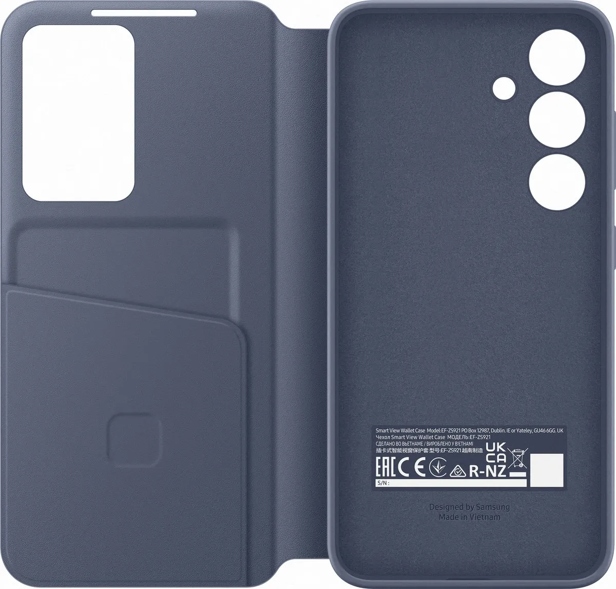 Samsung Smart View Wallet Case EF-ZS921CVEGWW - Violet