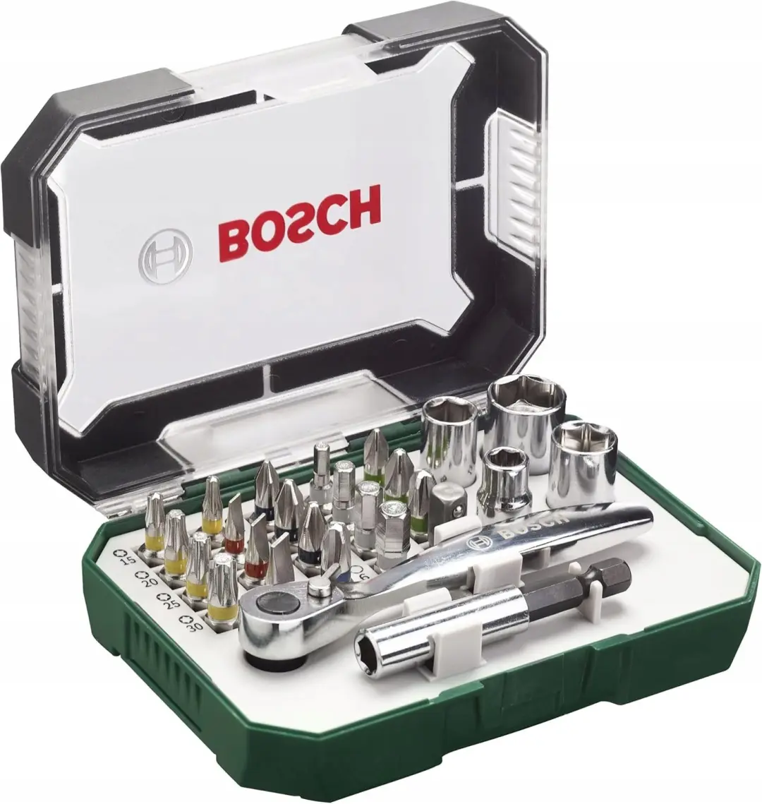 Bosch Professional 26-delige Bitset met Ratel