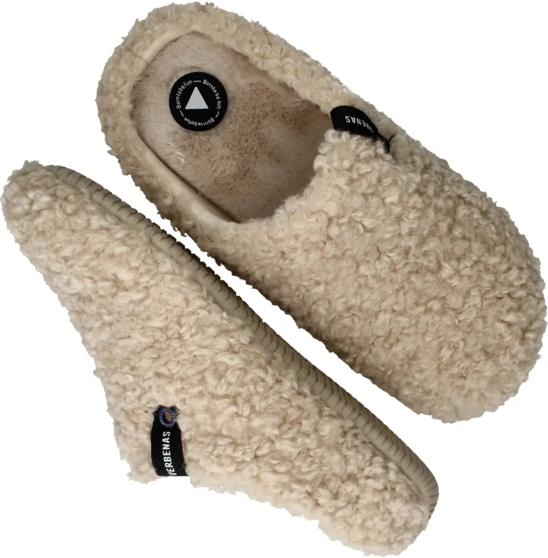 Verbenas York Pantoffels - Dames - Beige - Maat:36 - afbeelding 4 van 4